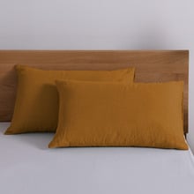 Pure French Flax Linen Standard Pillowcases (Set of 2)